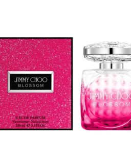 Elegant Jimmy Choo Blossom perfume for women, 3.4 oz Eau de Parfum spray.