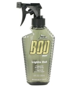 Bod Man Lights Out cologne body spray for men, wholesale fragrance for confident men.