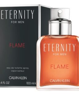 Eternity Flame men's cologne by Calvin Klein, available wholesale at FragranceShopWholesale.com.