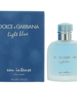 Dolce & Gabbana Light Blue Eau Intense, men's fragrance spray 3.3 oz.