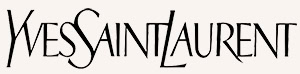 Yves Saint Laurent logo for luxury fragrances and fashion.