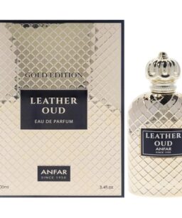 Leather Oud Gold Edition men's fragrance with luxurious Oud scent. Perfect for sophisticated, high-e.