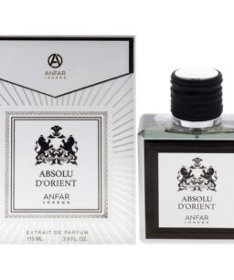 Absolu D'Orient cologne for men by Anfar London, premium fragrance in a sleek bottle.