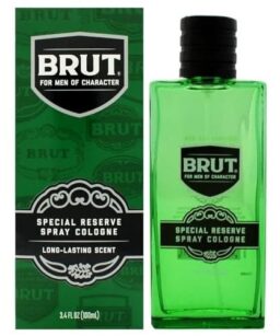 Brut Special Reserve Spray Cologne for Men, long-lasting scent, affordable fragrance.