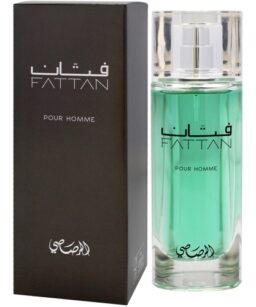 Rasasi Fattan men's cologne with fresh green scent, perfect for everyday wear.
