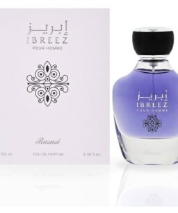 Cologne for men - Rasasi Ibreez fragrance in a stylish bottle.
