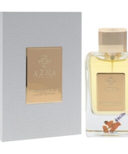 Azha Stunning Oud perfume bottle with elegant packaging for wholesale fragrance buyers.