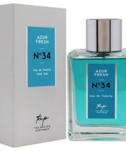 Azur Fresh No.34 men's eau de toilette fragrance for wholesale perfume suppliers.
