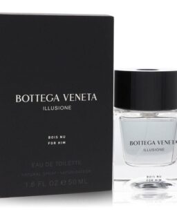 Bottega Veneta Illusione for Him perfume bottle and packaging.