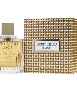 Jimmy Choo Illicit perfume bottle with elegant packaging.