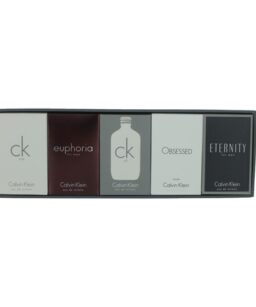 Calvin Klein Deluxe Fragrance Travel Collection Cologne for Men 5 Piece Set
