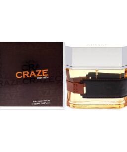 Armaf Craze Cologne for Men Eau de Parfum Spray 3.4 oz